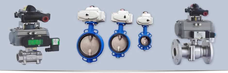 valvulas y actuadores automaticos